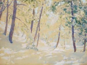Winter Forest by Walter Launt Palmer