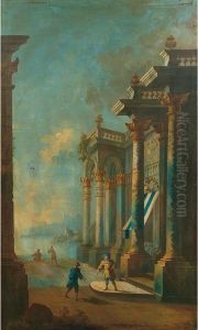 Scorcio Con Architetture by Pietro (Il Mirandolese) Paltronieri