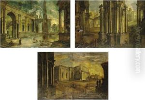 Architectural Capriccios: Three Paintings by Pietro (Il Mirandolese) Paltronieri