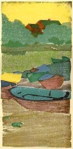 The Dory 1 1895 by Arthur Wesley Dow
