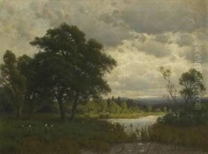 Moorlandschaft. by Joszef, Josef Pandur