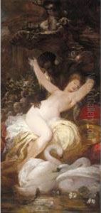 Leda Und Der Schwan (leda And The Swan) by Joszef, Josef Pandur