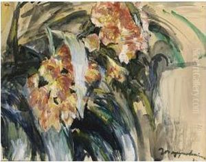 Flower Still Life by Joszef, Josef Pandur