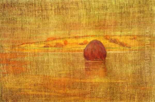 Haystack in an Ipswich Marsh 1917 - view 1