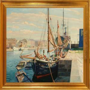 Harbour Scene From Copenhagen