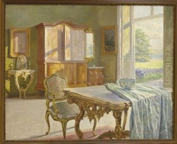 A Sitting Room In Spring - view 1