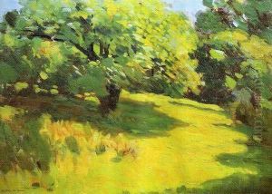 A June Morning aka A View of Ipswich Massachusetts 1893 by Arthur Wesley Dow