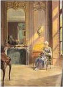 Woman In An Interior