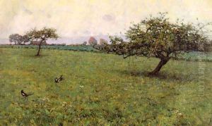 A Field Kerlaouen 1887 by Arthur Wesley Dow