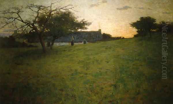 At Evening 1888 - view 1