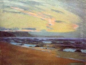 Sunset at Gay Head Marthas Vinyard 1913 by Arthur Wesley Dow