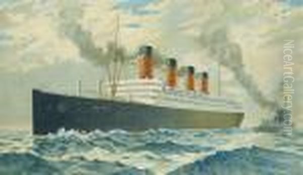 R.m.s. Aquitania - view 1