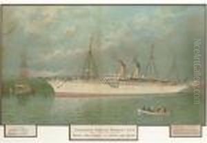 The Canadian Pacific Railway Co's S. S. Empress Of Japan by Fred Pansing