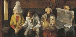 The third class carriage by Robert Dowling