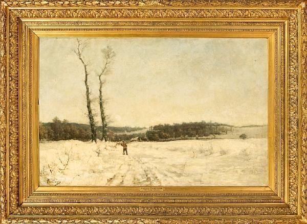 L'hiver Sur La Plaine - view 1