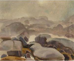 Mist And Rock by Lawrence Arthur C. Panton