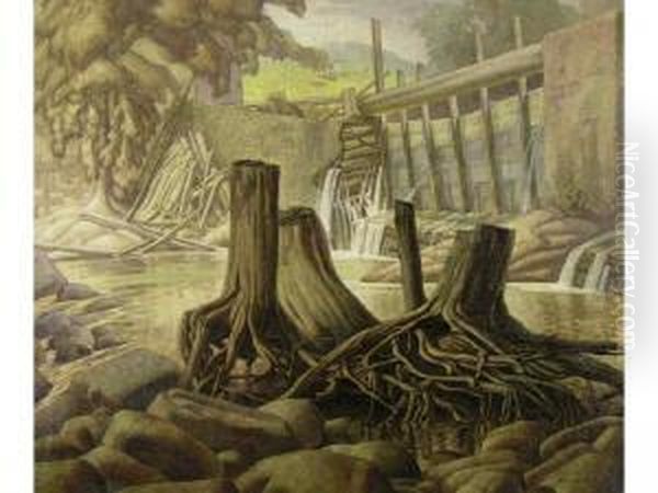 Cheltenham Dam, Ontario - view 1