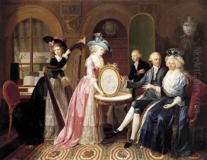 Portrait of the Villers Family 1790