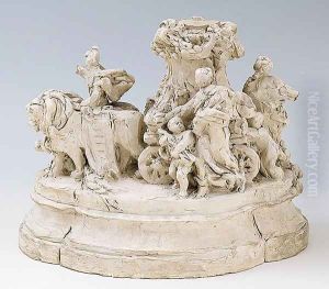 Study for the chariot for The triumph of the Republic by Jules Dalou