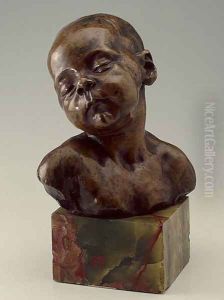 Sleeping Child by Jules Dalou