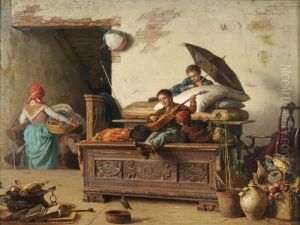 The Antique Shop by Antonio Paoletti