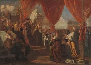 L'arrivo Della Regina Di Cipro
