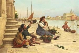 A Venetian Fruit-seller