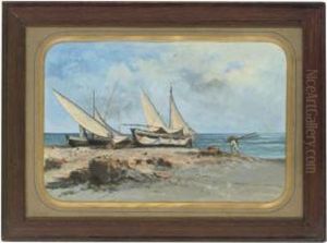 Fishing Boats On The Bay Of Naples thumbnail