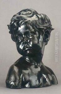 Head of a Little Boy by Jules Dalou