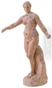 Study for the figure of the Republic for The triumph of the Republic by Jules Dalou