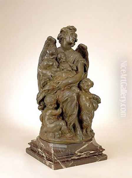 Guardian Angel: Study For Monument Commemorating Queen Victoria's Grandchildren - view 1