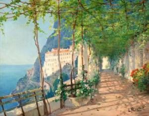 View Of The Italian Coast by Luigi Paolillo