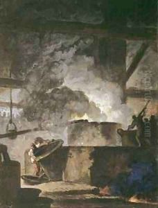 The Saltpetre Works by Louis-Jacques Durameau