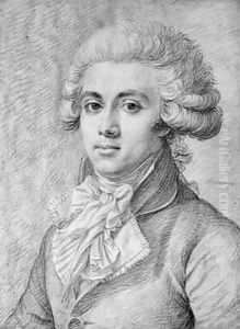 Pierre Victurnien Vergniaud 1753-93 by Louis-Jacques Durameau