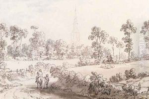 A Folio Of Watercolours And Drawings (Pic 2) by Anthony Devis
