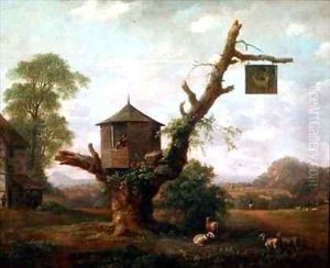 The Man in the Moon Inn by Anthony Devis