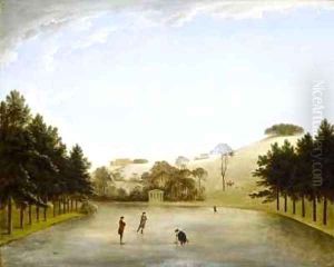 Upton House from the South by Anthony Devis