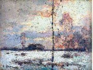 Paysage De Neige by Jean Constant Pape