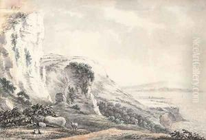 Seven Rock Point and Pinhay Bay, Dorset by Anthony Devis