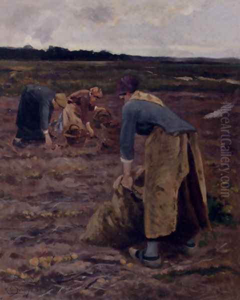 The Potato Gatherers - view 1