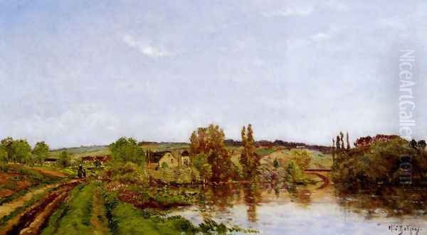 Walking Along The River - view 1