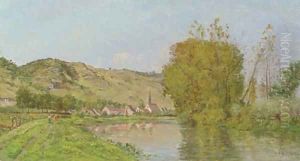 A Mountainous River Landscape A Mountainous River Landscape