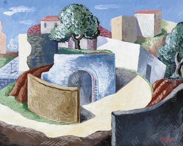 Landschaft Mit Dorf. - view 1