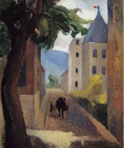 Paesaggio Francese by Renato, Rene Paresce