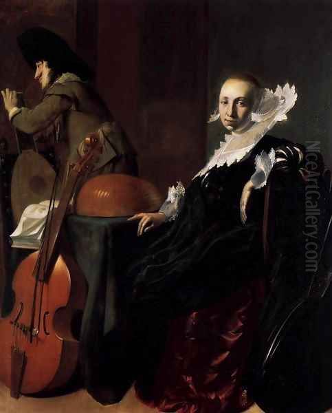 Music-Making Couple - view 1