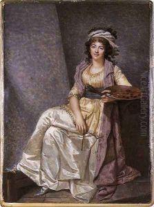 Marguerite Gerard 1793 by Francois Dumont