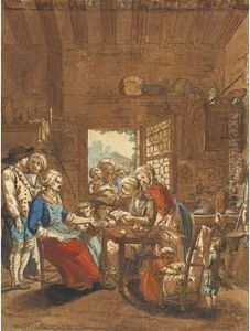 La Lecture De La Lettre by Philippe-Louis Parizeau