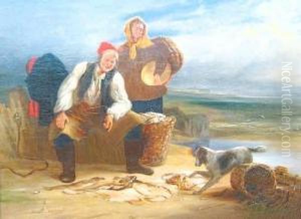 Fish Seller And Wife - view 1