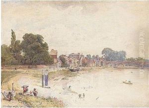 By The Thames At Maidenhead By The Thames At Maidenhead