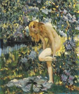 The Bather by Lawton Silas Parker